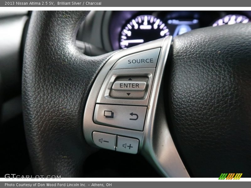 Brilliant Silver / Charcoal 2013 Nissan Altima 2.5 SV