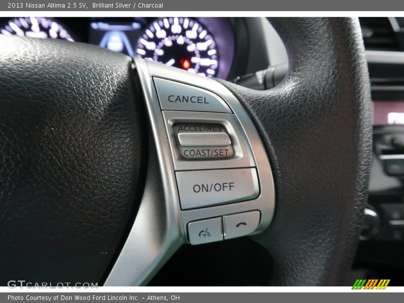 Brilliant Silver / Charcoal 2013 Nissan Altima 2.5 SV