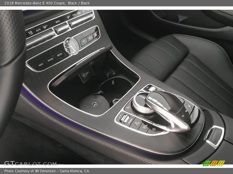 Black / Black 2018 Mercedes-Benz E 400 Coupe