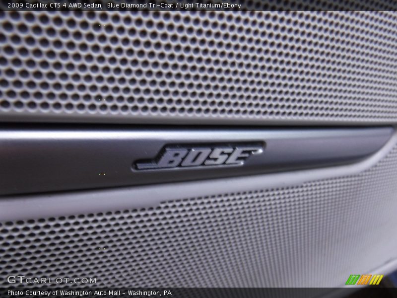 Blue Diamond Tri-Coat / Light Titanium/Ebony 2009 Cadillac CTS 4 AWD Sedan