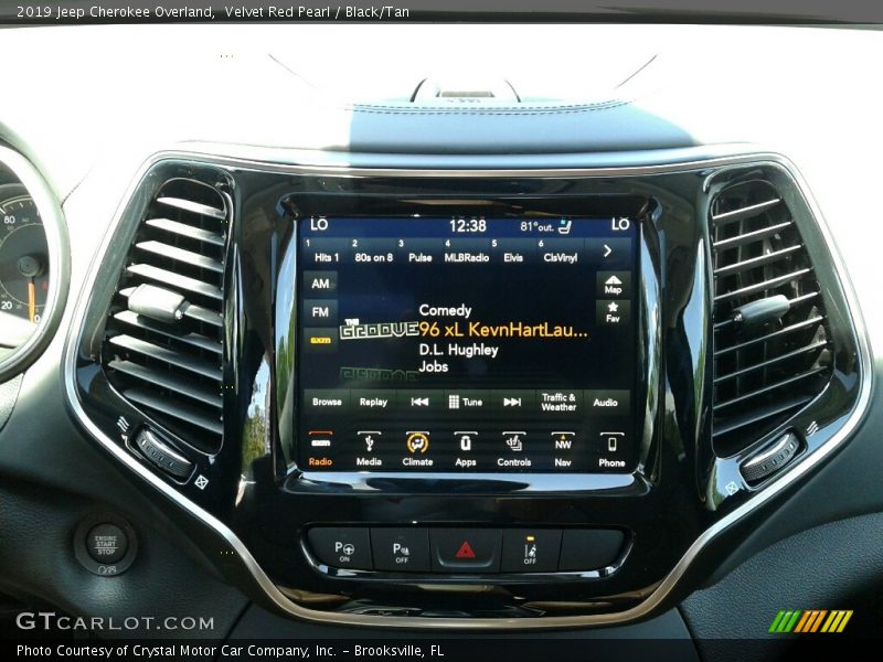 Controls of 2019 Cherokee Overland