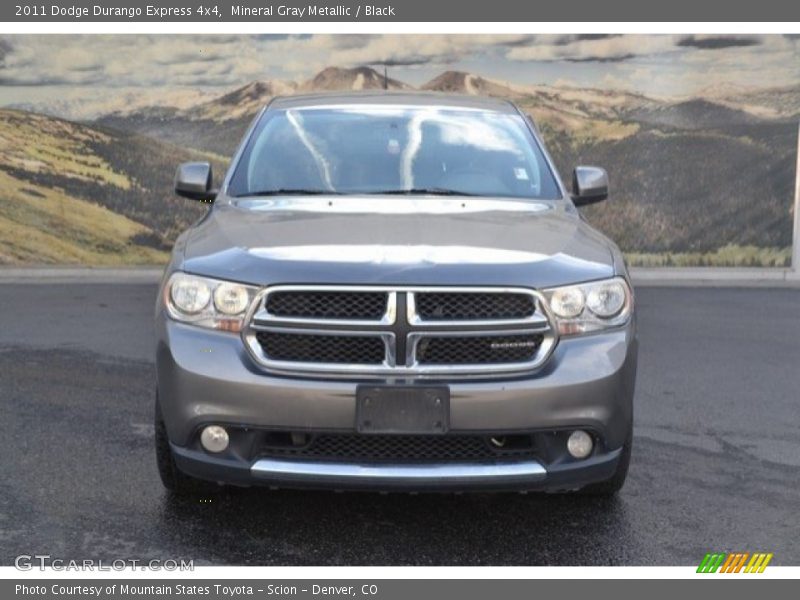 Mineral Gray Metallic / Black 2011 Dodge Durango Express 4x4