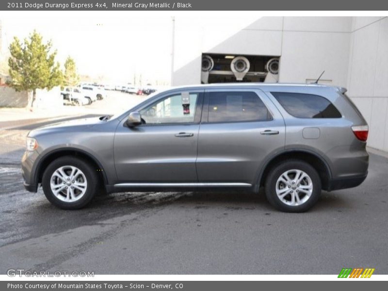 Mineral Gray Metallic / Black 2011 Dodge Durango Express 4x4