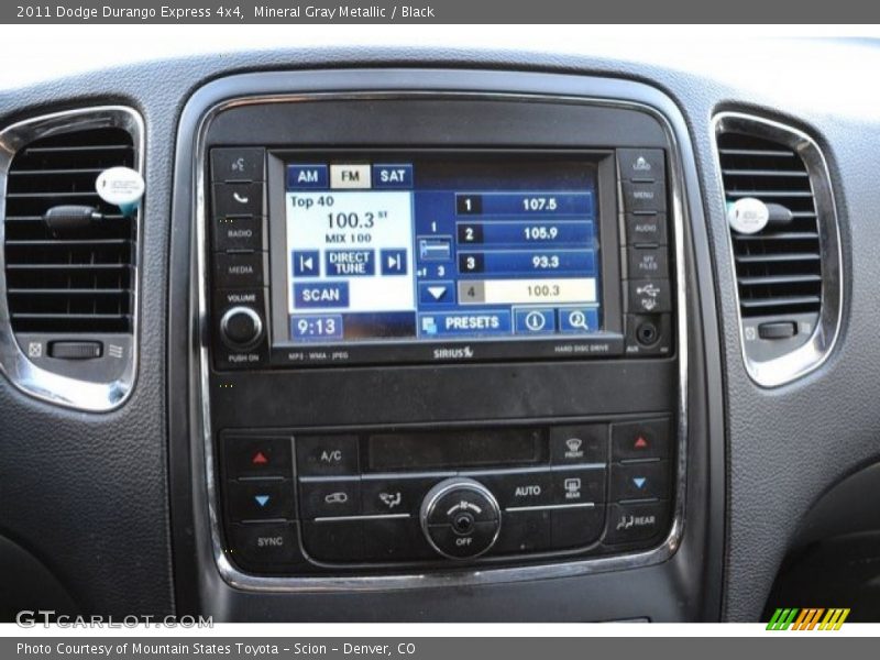 Mineral Gray Metallic / Black 2011 Dodge Durango Express 4x4