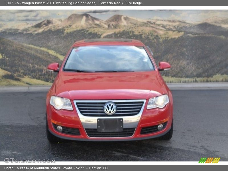 Tornado Red / Pure Beige 2007 Volkswagen Passat 2.0T Wolfsburg Edition Sedan