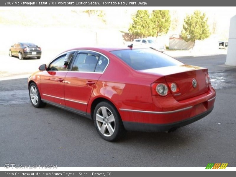 Tornado Red / Pure Beige 2007 Volkswagen Passat 2.0T Wolfsburg Edition Sedan