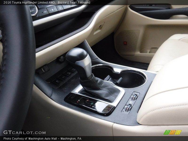 Blizzard Pearl / Almond 2016 Toyota Highlander Limited AWD