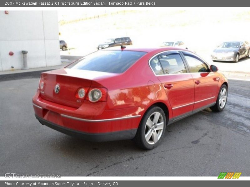 Tornado Red / Pure Beige 2007 Volkswagen Passat 2.0T Wolfsburg Edition Sedan