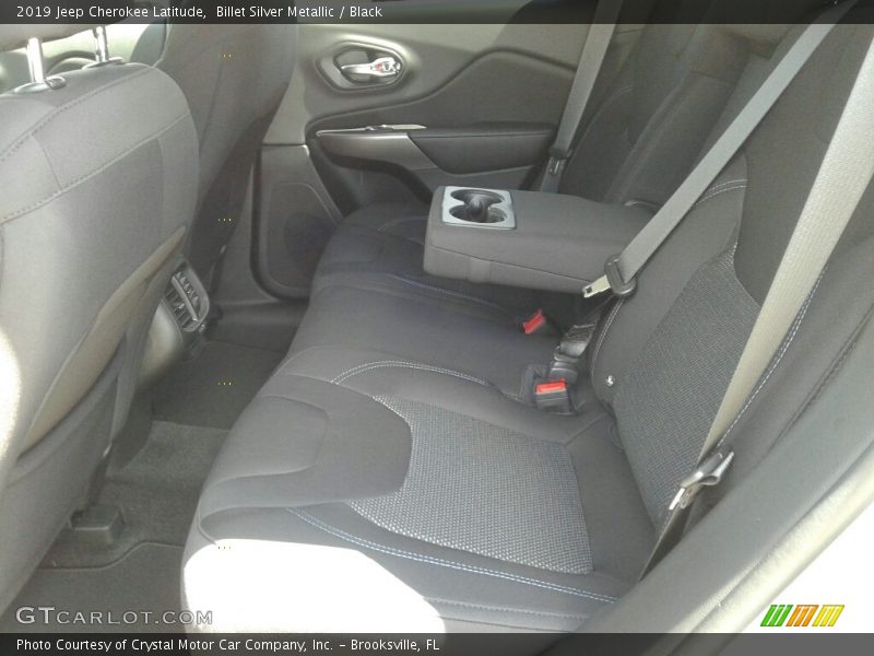 Billet Silver Metallic / Black 2019 Jeep Cherokee Latitude