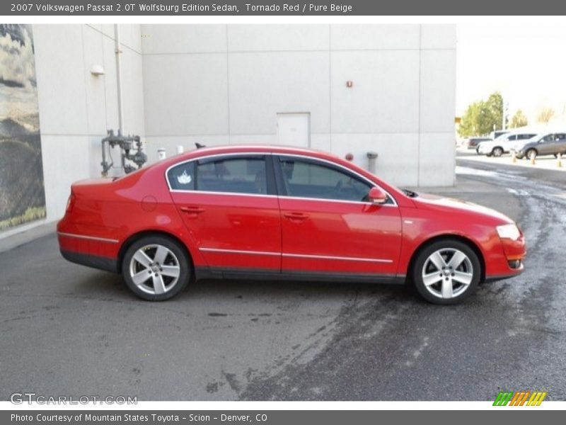 Tornado Red / Pure Beige 2007 Volkswagen Passat 2.0T Wolfsburg Edition Sedan