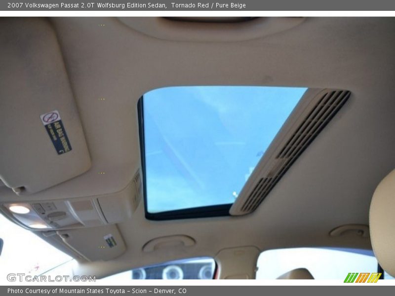 Tornado Red / Pure Beige 2007 Volkswagen Passat 2.0T Wolfsburg Edition Sedan