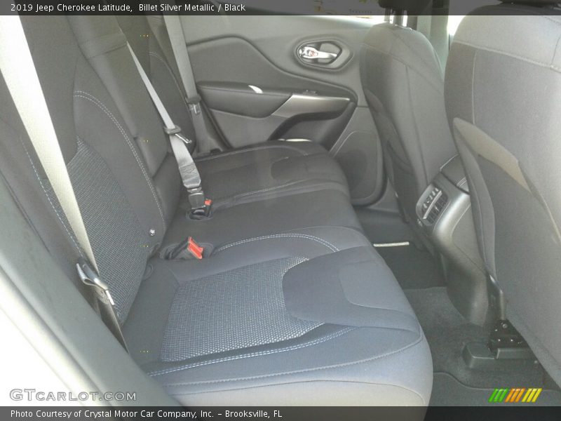 Billet Silver Metallic / Black 2019 Jeep Cherokee Latitude