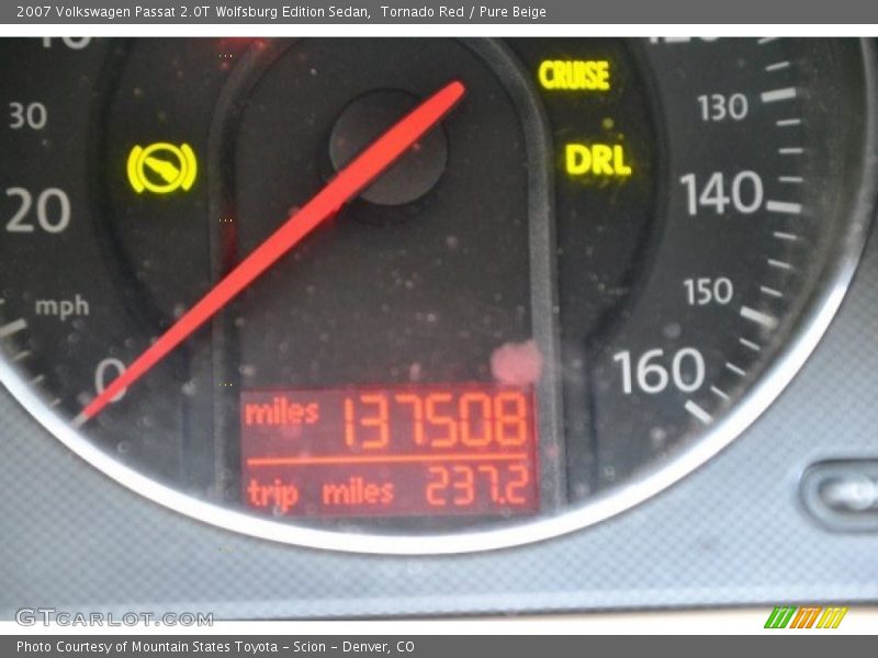 Tornado Red / Pure Beige 2007 Volkswagen Passat 2.0T Wolfsburg Edition Sedan