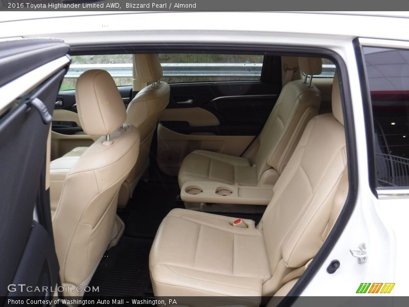 Blizzard Pearl / Almond 2016 Toyota Highlander Limited AWD