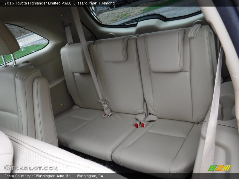 Blizzard Pearl / Almond 2016 Toyota Highlander Limited AWD