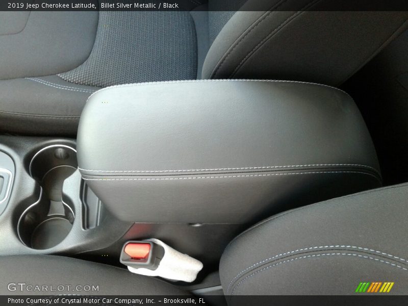 Billet Silver Metallic / Black 2019 Jeep Cherokee Latitude