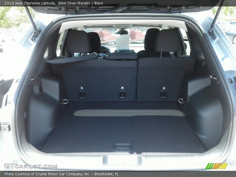 Billet Silver Metallic / Black 2019 Jeep Cherokee Latitude