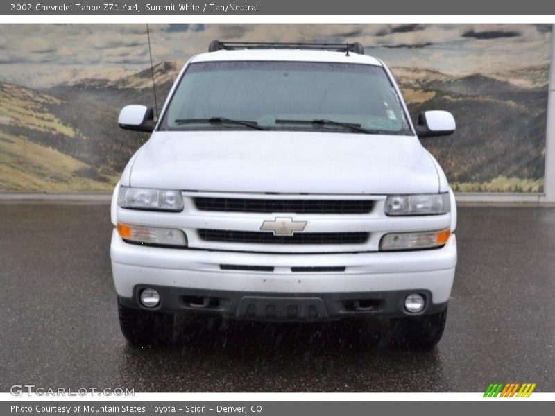 Summit White / Tan/Neutral 2002 Chevrolet Tahoe Z71 4x4