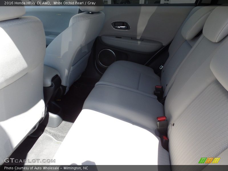 White Orchid Pearl / Gray 2016 Honda HR-V EX AWD