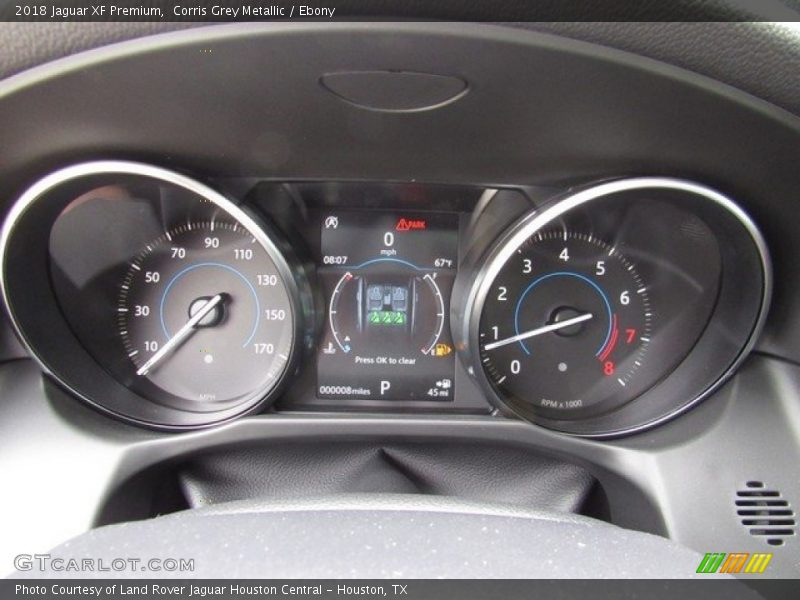 Corris Grey Metallic / Ebony 2018 Jaguar XF Premium