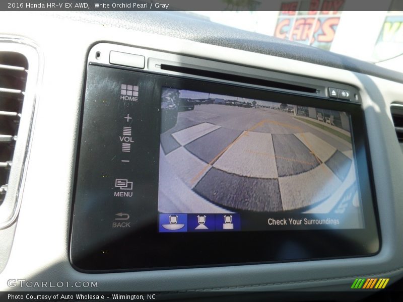 White Orchid Pearl / Gray 2016 Honda HR-V EX AWD
