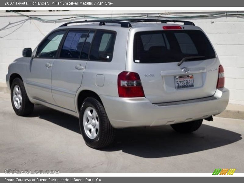 Millenium Silver Metallic / Ash Gray 2007 Toyota Highlander