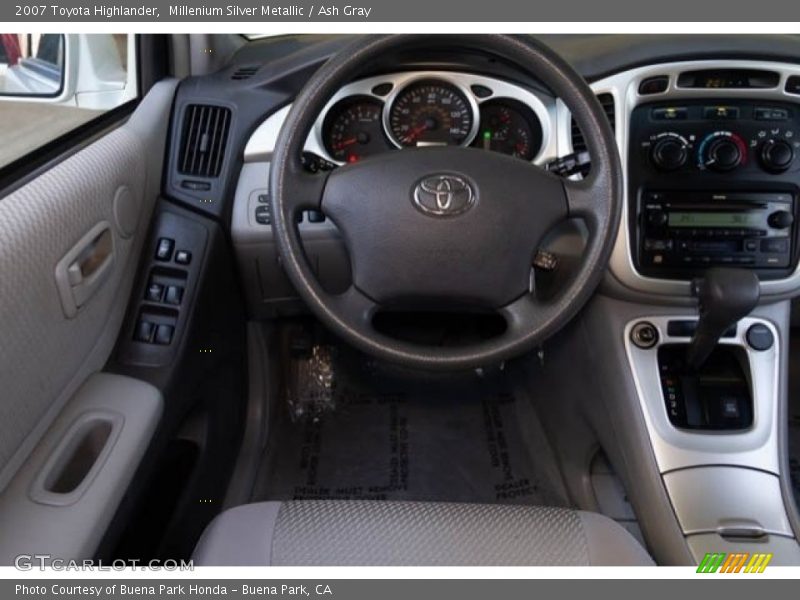 Millenium Silver Metallic / Ash Gray 2007 Toyota Highlander