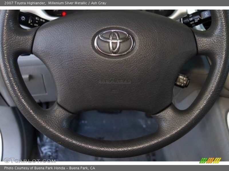 Millenium Silver Metallic / Ash Gray 2007 Toyota Highlander