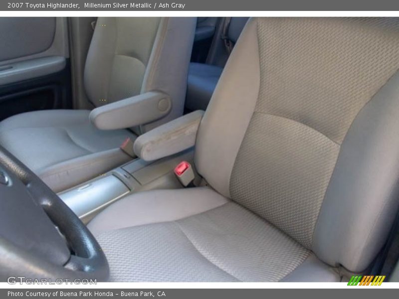 Millenium Silver Metallic / Ash Gray 2007 Toyota Highlander