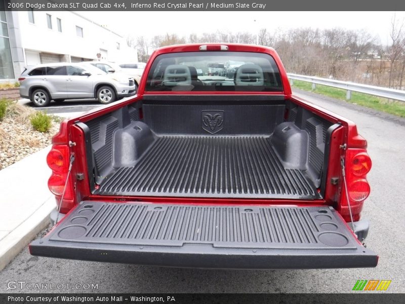 Inferno Red Crystal Pearl / Medium Slate Gray 2006 Dodge Dakota SLT Quad Cab 4x4