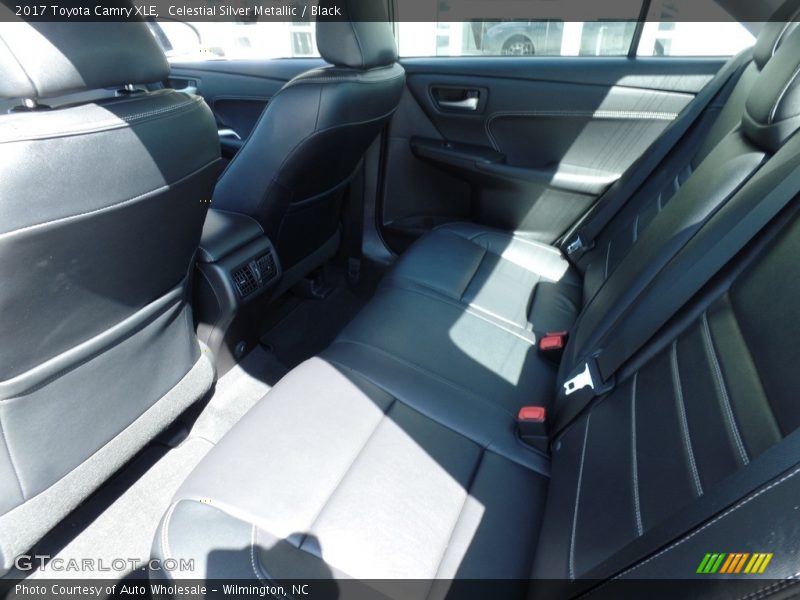 Celestial Silver Metallic / Black 2017 Toyota Camry XLE