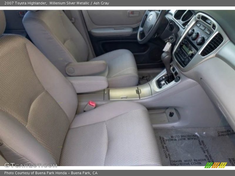 Millenium Silver Metallic / Ash Gray 2007 Toyota Highlander