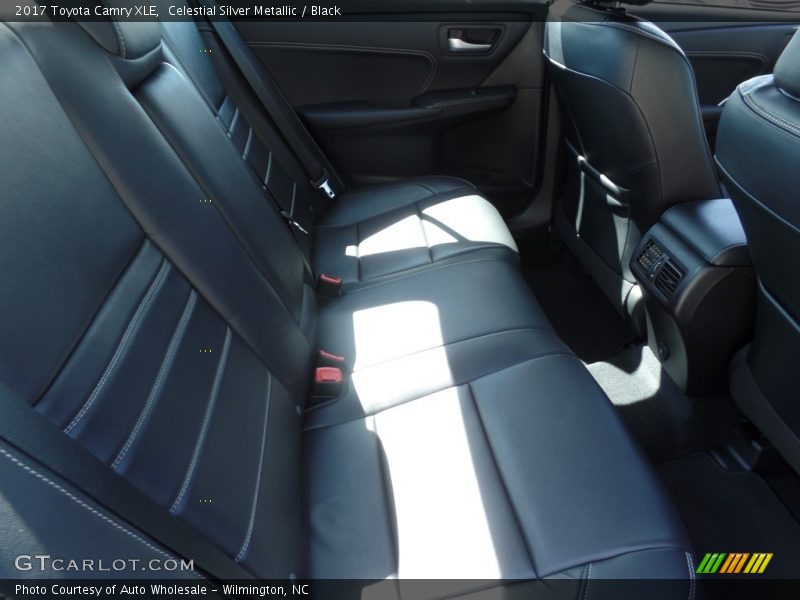 Celestial Silver Metallic / Black 2017 Toyota Camry XLE