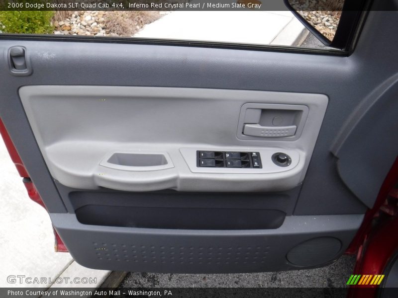 Inferno Red Crystal Pearl / Medium Slate Gray 2006 Dodge Dakota SLT Quad Cab 4x4