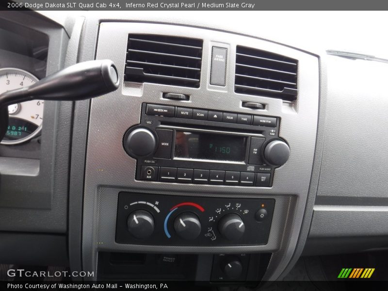 Inferno Red Crystal Pearl / Medium Slate Gray 2006 Dodge Dakota SLT Quad Cab 4x4