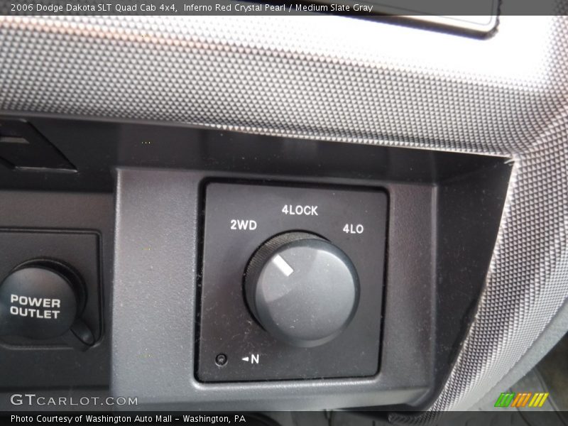 Inferno Red Crystal Pearl / Medium Slate Gray 2006 Dodge Dakota SLT Quad Cab 4x4