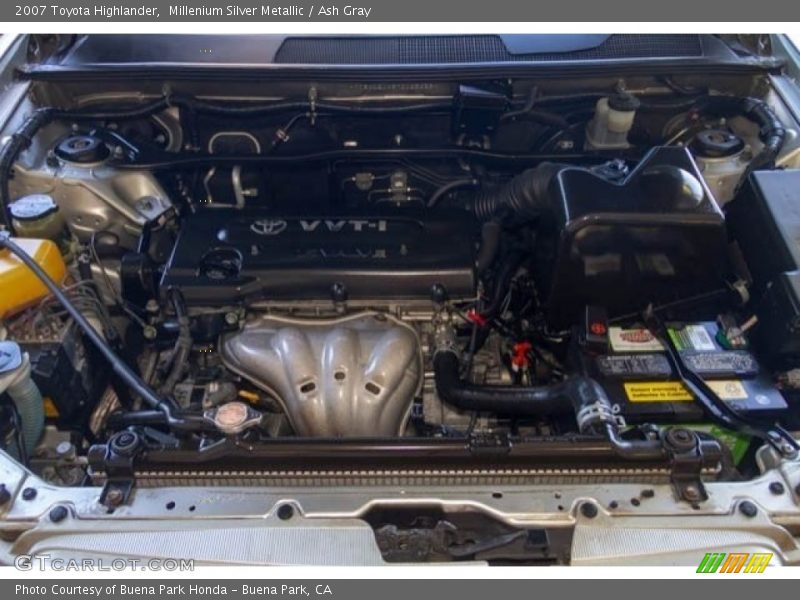 Millenium Silver Metallic / Ash Gray 2007 Toyota Highlander