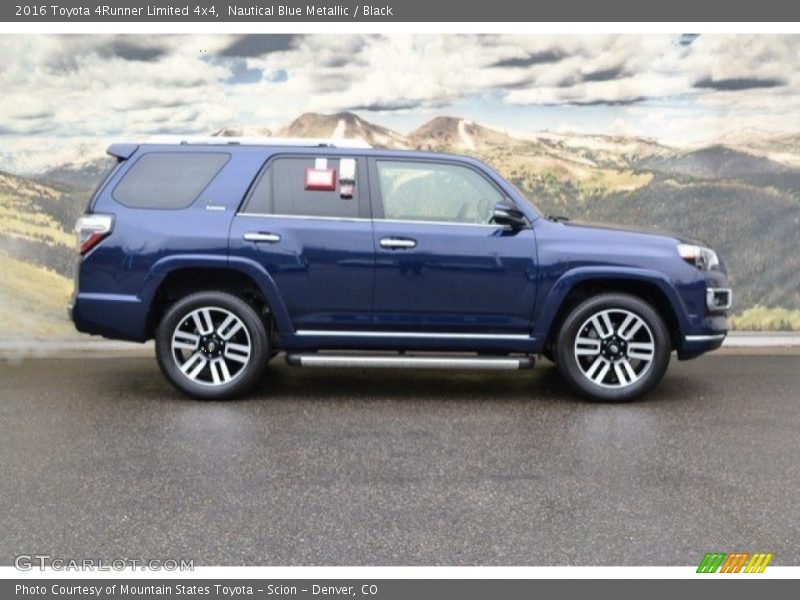 Nautical Blue Metallic / Black 2016 Toyota 4Runner Limited 4x4