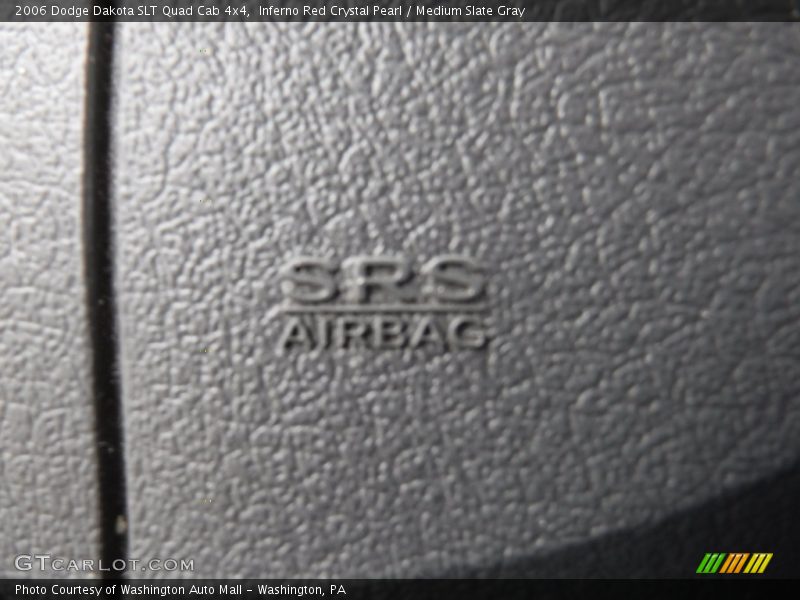 Inferno Red Crystal Pearl / Medium Slate Gray 2006 Dodge Dakota SLT Quad Cab 4x4