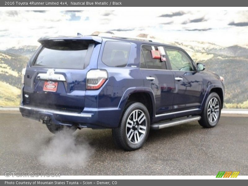 Nautical Blue Metallic / Black 2016 Toyota 4Runner Limited 4x4