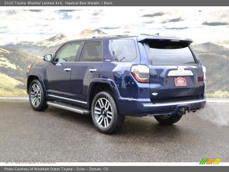 Nautical Blue Metallic / Black 2016 Toyota 4Runner Limited 4x4