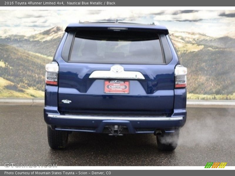 Nautical Blue Metallic / Black 2016 Toyota 4Runner Limited 4x4
