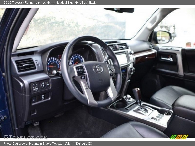 Nautical Blue Metallic / Black 2016 Toyota 4Runner Limited 4x4
