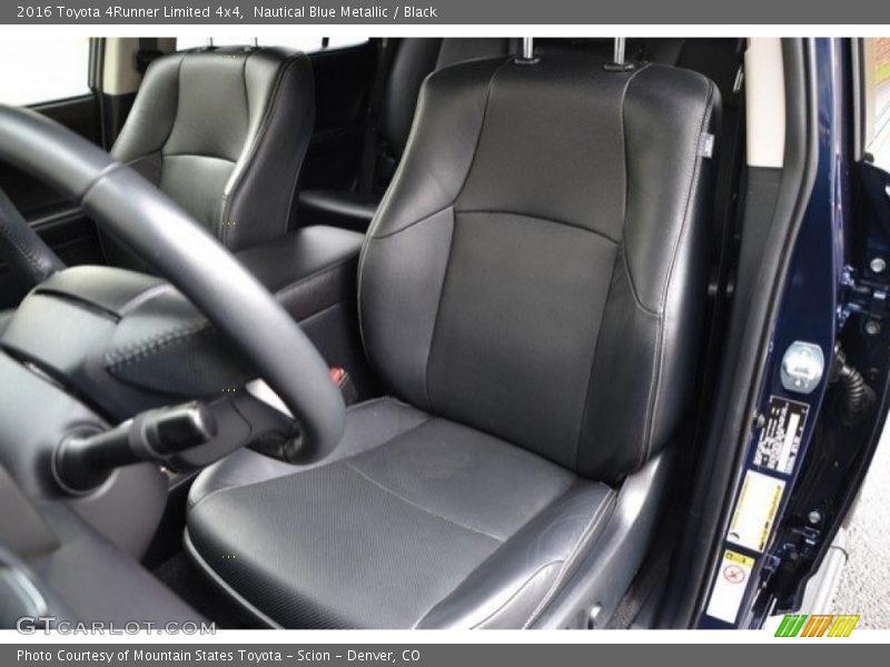 Nautical Blue Metallic / Black 2016 Toyota 4Runner Limited 4x4