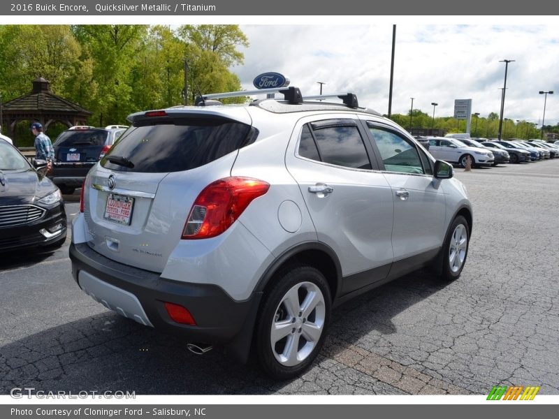 Quicksilver Metallic / Titanium 2016 Buick Encore