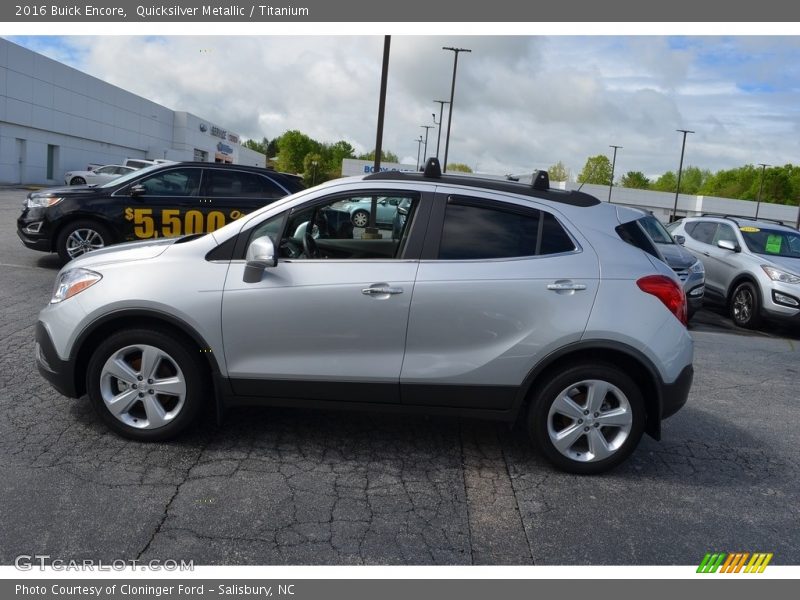 Quicksilver Metallic / Titanium 2016 Buick Encore