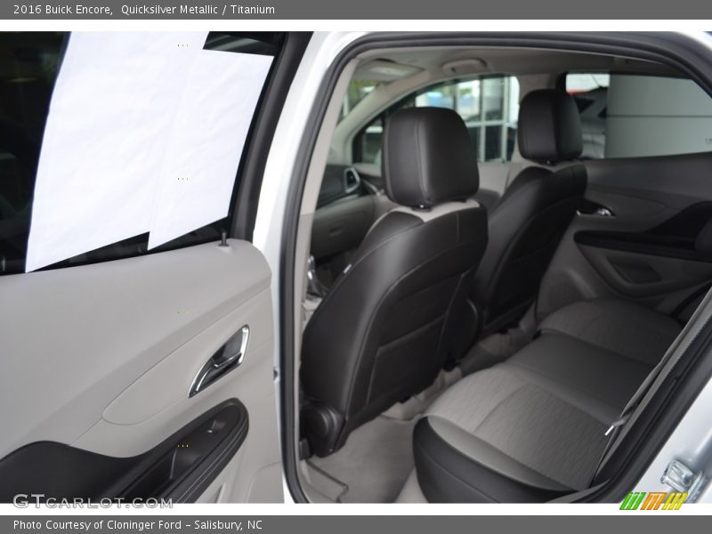 Quicksilver Metallic / Titanium 2016 Buick Encore