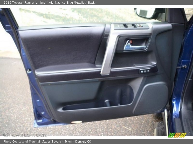 Nautical Blue Metallic / Black 2016 Toyota 4Runner Limited 4x4