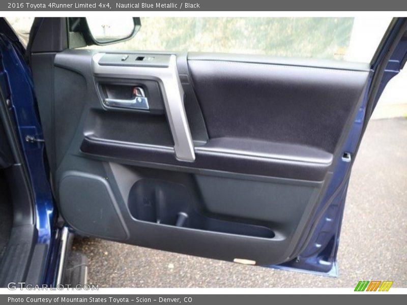Nautical Blue Metallic / Black 2016 Toyota 4Runner Limited 4x4