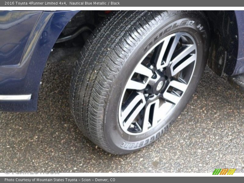 Nautical Blue Metallic / Black 2016 Toyota 4Runner Limited 4x4